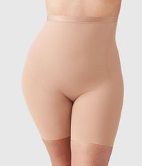Shape Revelation® Hourglass Hi-Waist Thigh Shaper: Praline