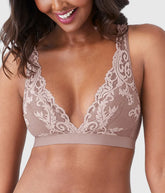 Instant Icon® Bralette: Cafe Au Lait