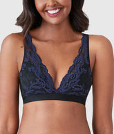 Instant Icon® Bralette: Black/Eclipse