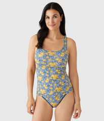 Understated Cotton Tank: Deco Floral