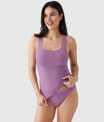 Understated Cotton Tank: Valerian