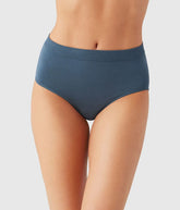 B-Smooth® Seamless Brief: Dark Slate