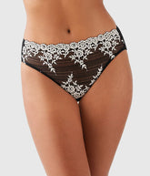 Embrace Lace® Hi-Cut: Black