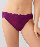 Vivid Attraction Hi-Cut: Dark Purple