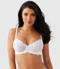 Vivid Attraction Underwire Bra: White