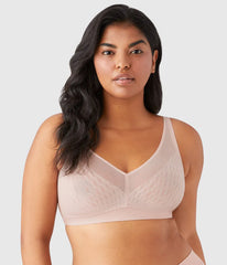 Elevated Allure Wire Free Bra: Rose Dust