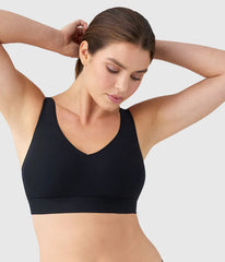 Easy Like Sunday™ Wire Free Bra: Black