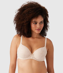 Lace Finesse T-Shirt Bra: Sand