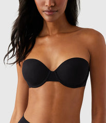 Comfort First Strapless Bra: Black