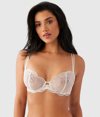 Midnight Soiree Underwire Bra: Champagne