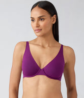 Better Than Braless™ Underwire Bra: Dark Purple
