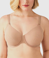 Shape Revelation® Uneven Underwire Bra: Praline