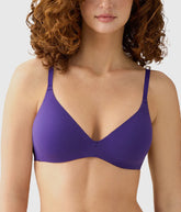Comfort First Wire Free T-Shirt Bra: Purple Indigo
