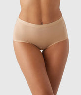 Understated Cotton Brief: Praline