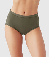 Understated Cotton Brief: Bungee Cord