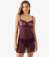 Opening Act Chemise: Potent Purple