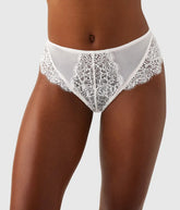 It's On Hi-Waist Thong: Sea Salt