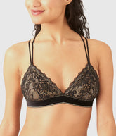 Lace Encounter Bralette: Night