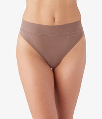 Nearly Nothing™ Hi-Waist Thong: Peppercorn