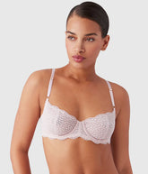 Untamed Demi Underwire Bra: Rose Smoke