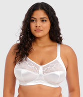 Cate Wire Free Bra: White