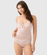 Modern Affair Cami: Rose Dust/Angel Wing