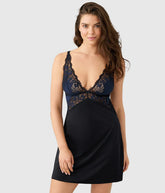 Modern Affair Chemise: Night Sky/Black