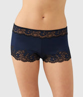 Modern Affair Boyshort: Night Sky/Black