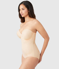 Red Carpet™ Strapless Shaping Body Briefer: Sand