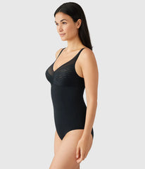Elevated Allure Wire Free Shaping Body Briefer: Black