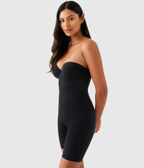 Red Carpet™ All In One Thigh Shaper: Black