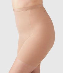 Shape Revelation® Straight Hi-Waist Thigh Shaper: Praline