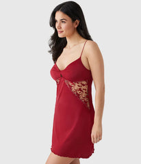 Dramatic Interlude Chemise: Deep Red
