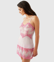Embrace Lace® Chemise: Ballet Slipper/Chateau Rose