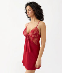 Midnight Soiree Chemise: Regina Red