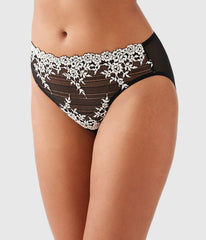 Embrace Lace® Hi-Cut: Black