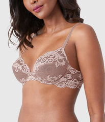 Instant Icon® Underwire Bra: Cafe Au Lait