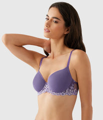 Embrace Lace® T-Shirt Bra: Grape Compote Multi