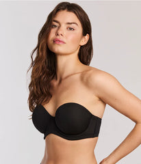 Red Carpet™ Strapless Underwire Bra: Black