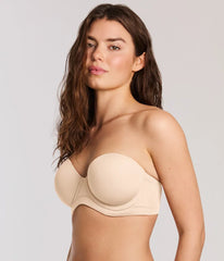 Red Carpet™ Strapless Underwire Bra: Sand