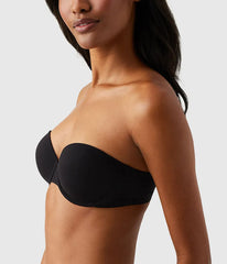 Comfort First Strapless Bra: Black