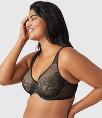 Stark Beauty Underwire Bra: Black