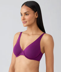 Better Than Braless™ Underwire Bra: Dark Purple