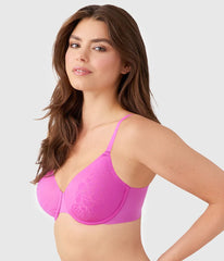 Confidence Boost™ Underwire Bra: Wild Azalea