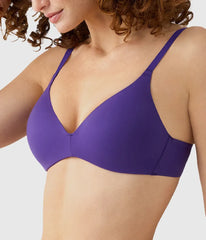 Comfort First Wire Free T-Shirt Bra: Purple Indigo