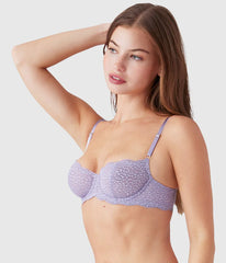 Untamed Demi Underwire Bra: Lavender Gray