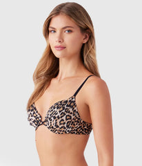 Undercover Plunge T-Shirt Bra: Leopard