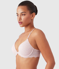 Untamed Front Close T-Shirt Bra: Rose Smoke
