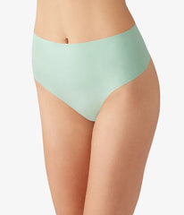 b.bare Hi-Waist Thong: Silt Green