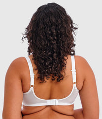 Matilda Underwire Plunge Bra: White